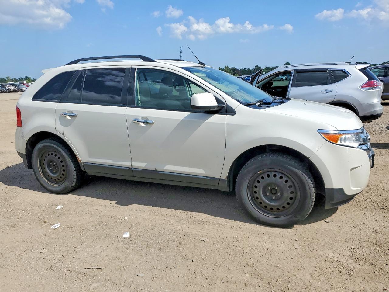 2011 Ford Edge Sel White vin: 2FMDK4JC4BBA13827