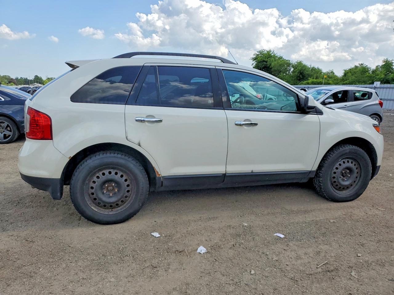 2011 Ford Edge Sel White vin: 2FMDK4JC4BBA13827