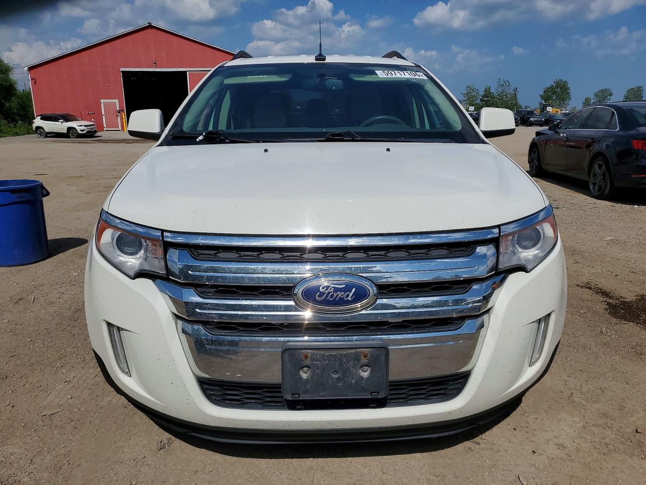 2011 Ford Edge Sel White vin: 2FMDK4JC4BBA13827