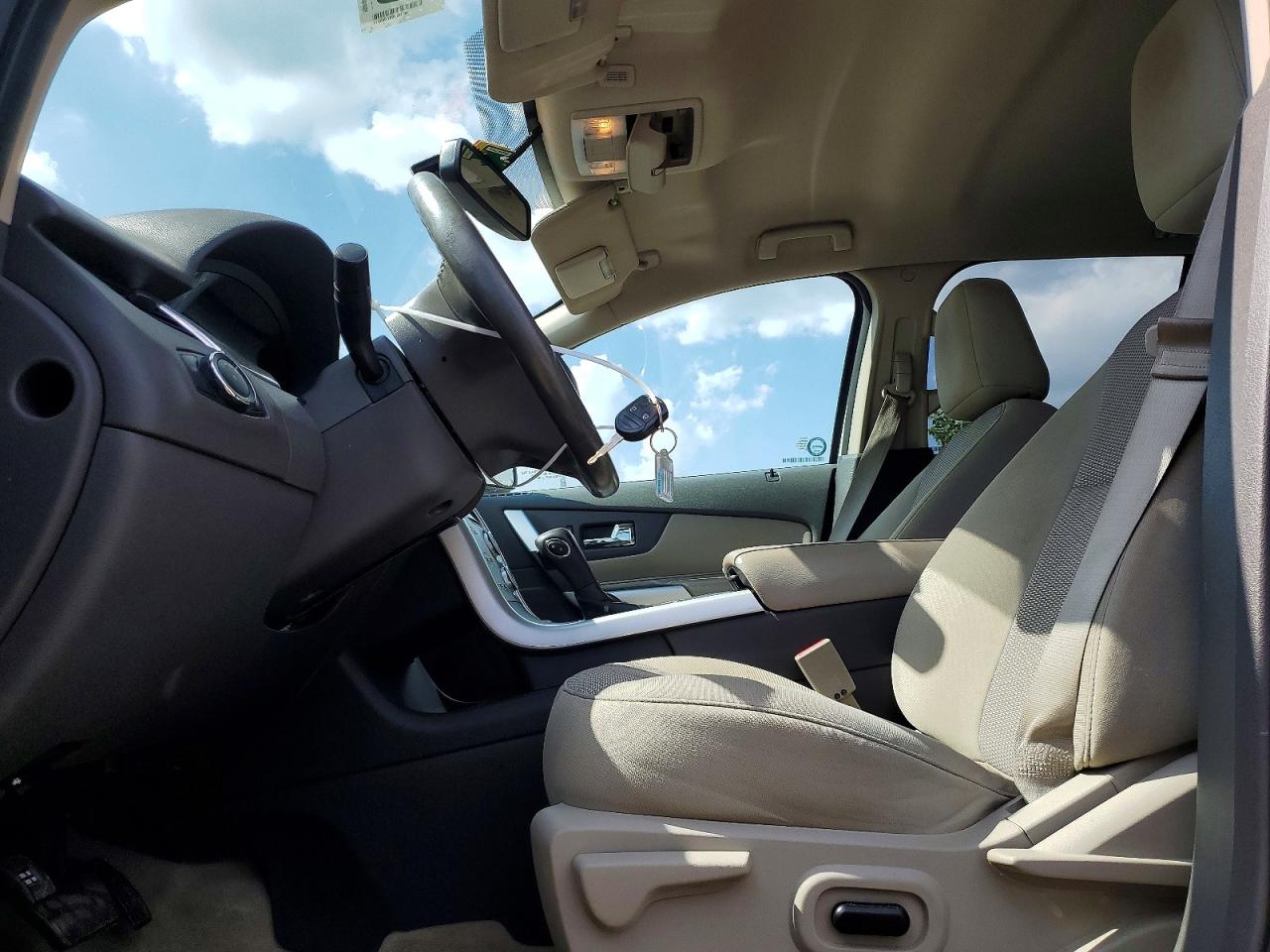 2011 Ford Edge Sel White vin: 2FMDK4JC4BBA13827