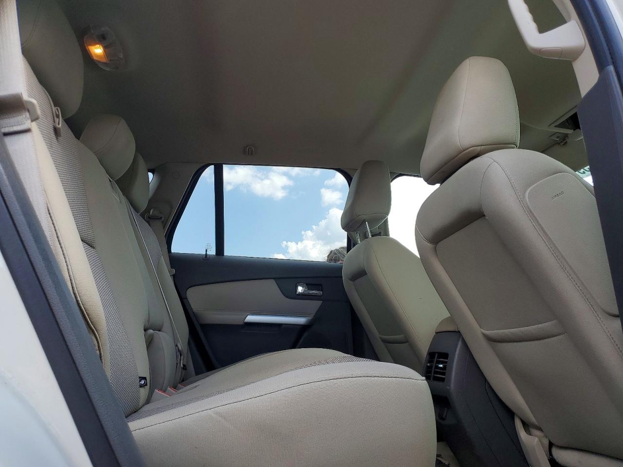 2011 Ford Edge Sel White vin: 2FMDK4JC4BBA13827