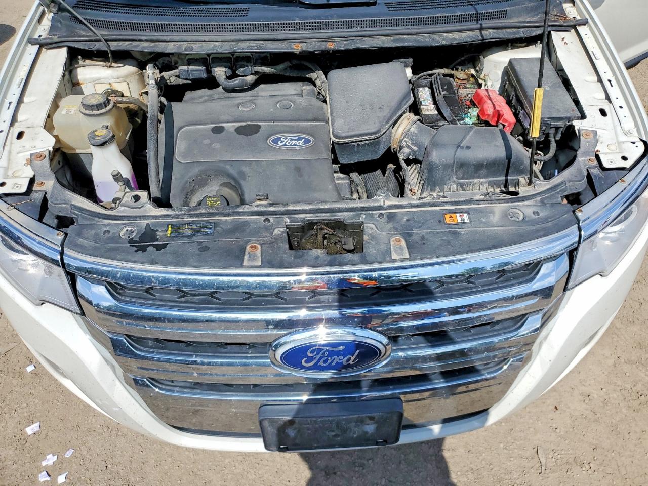2011 Ford Edge Sel White vin: 2FMDK4JC4BBA13827