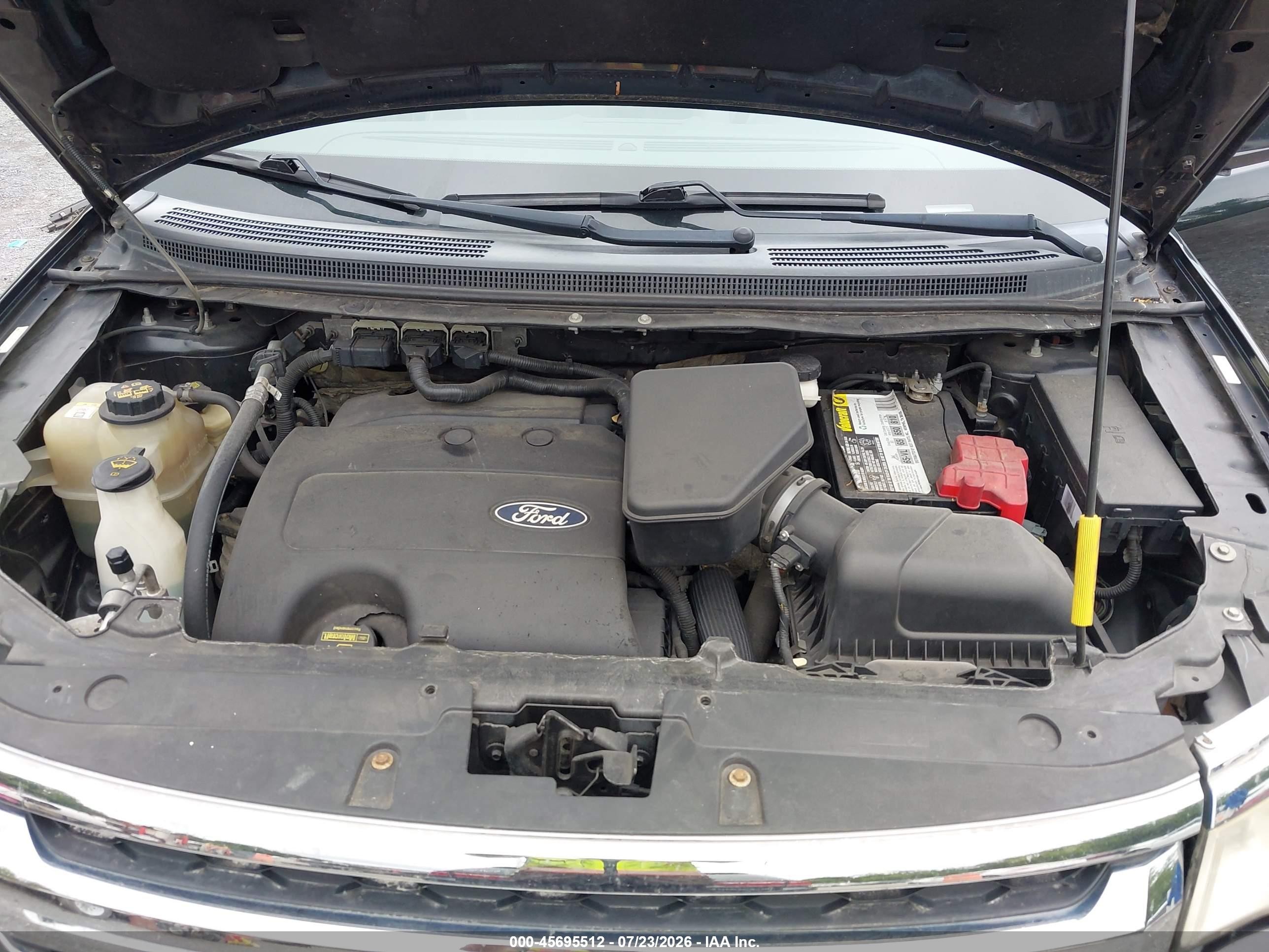 2011 Ford Edge Sel Black vin: 2FMDK4JC4BBA14900