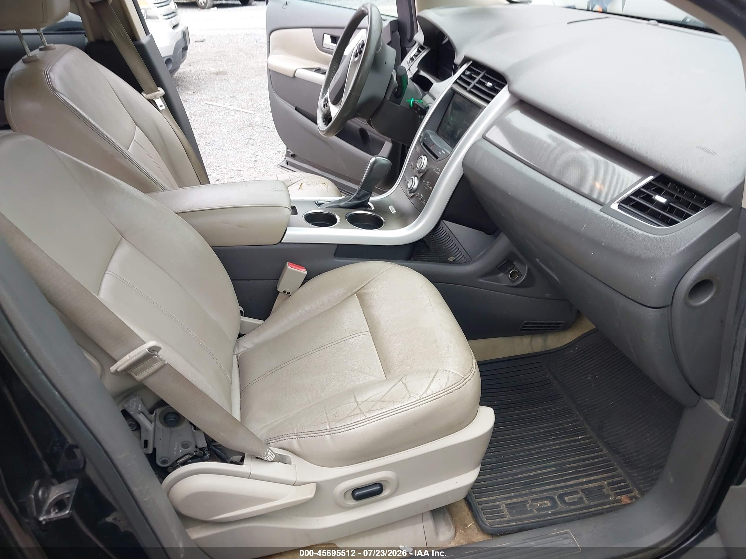 2011 Ford Edge Sel Black vin: 2FMDK4JC4BBA14900