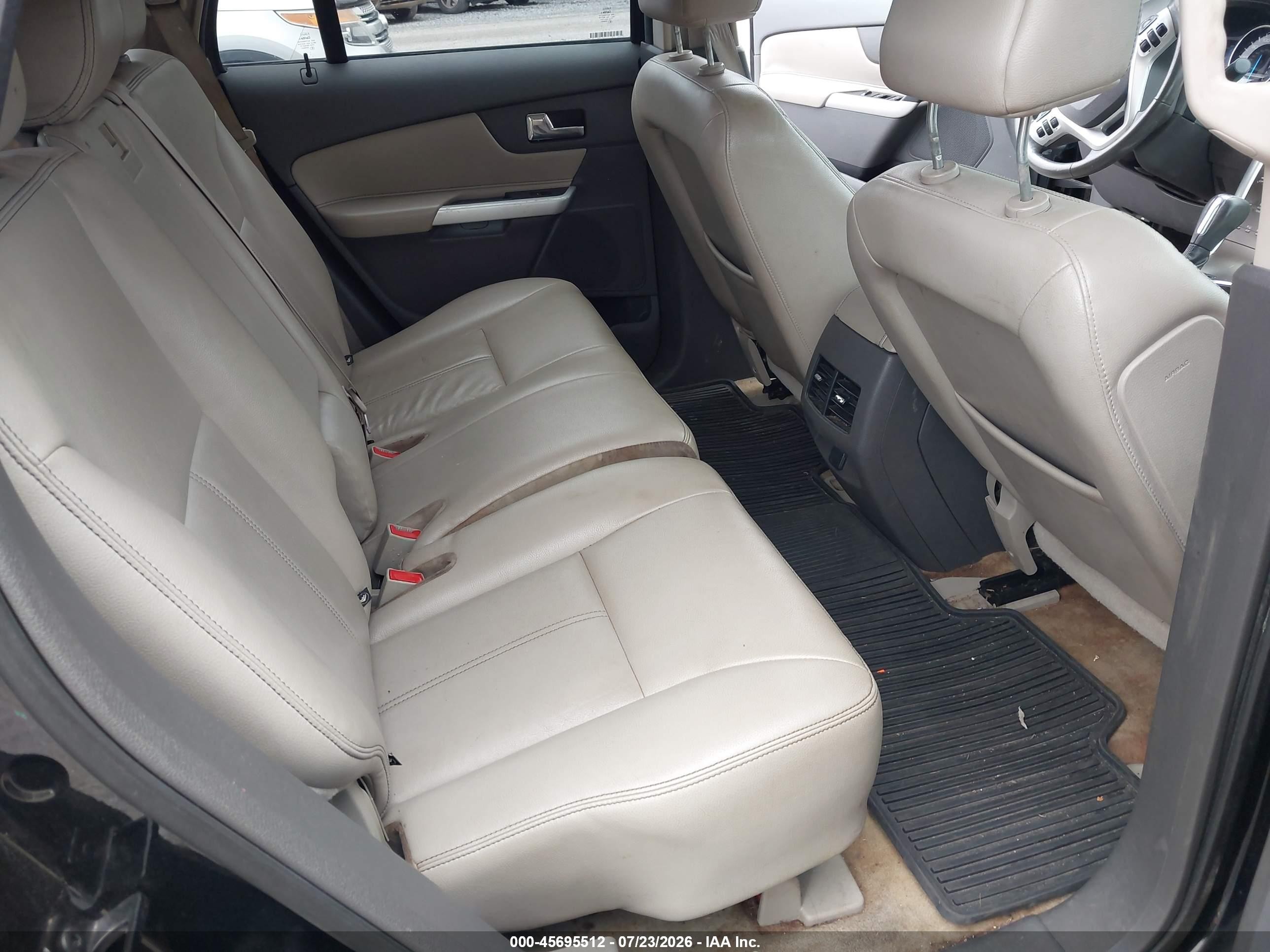 2011 Ford Edge Sel Black vin: 2FMDK4JC4BBA14900