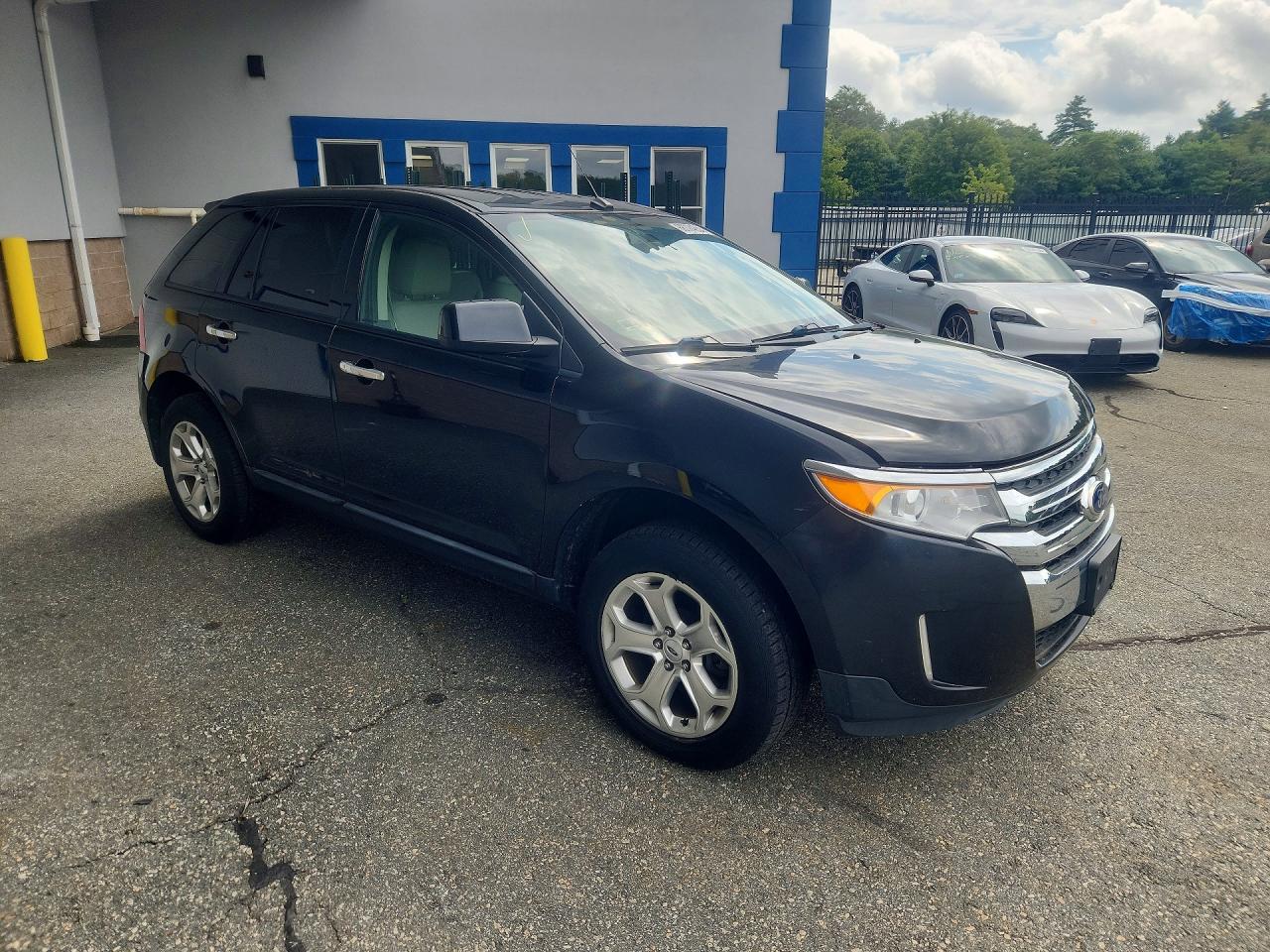 2011 Ford Edge Black vin: 2FMDK4JC4BBA62882