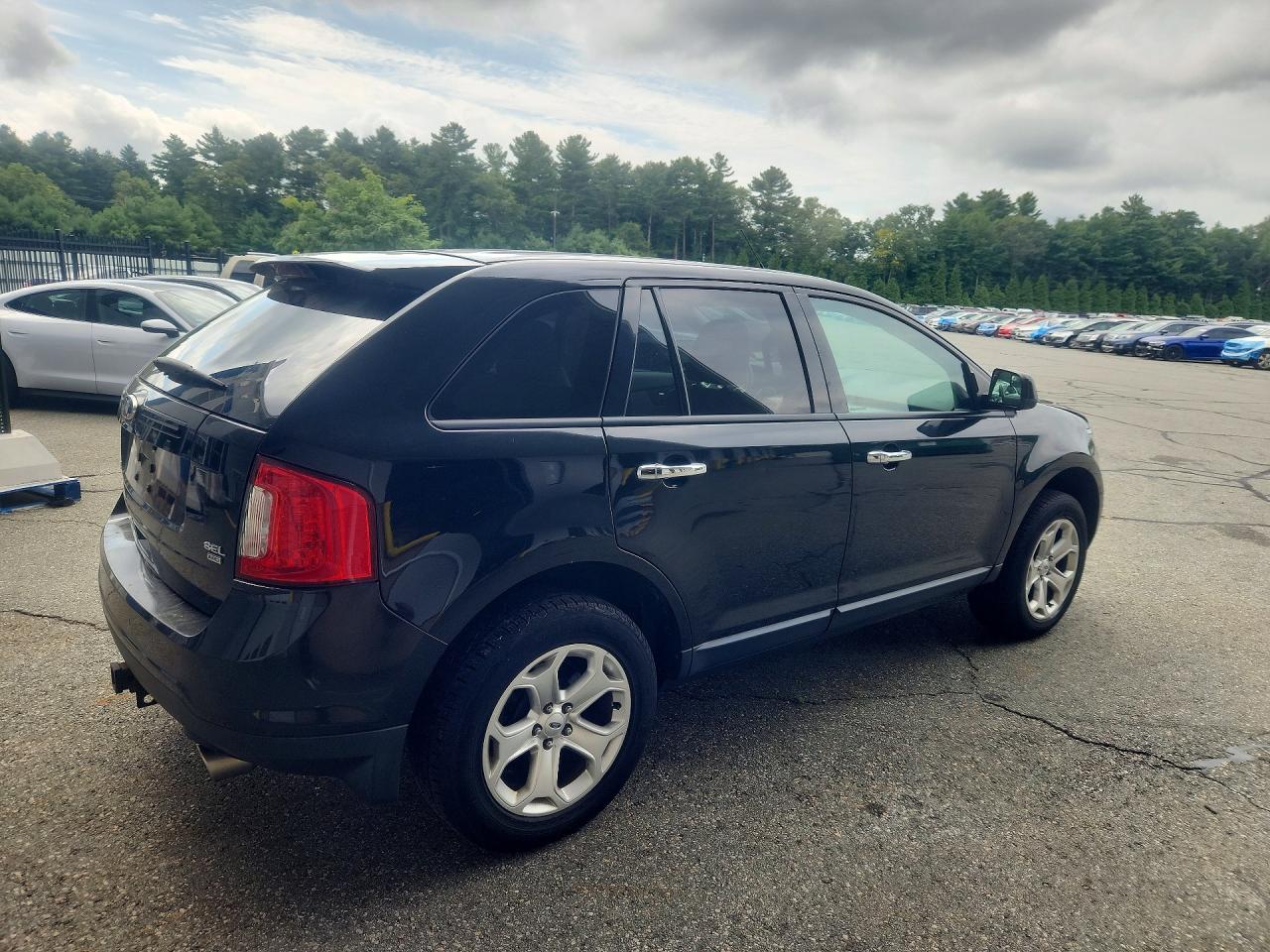 2011 Ford Edge Black vin: 2FMDK4JC4BBA62882
