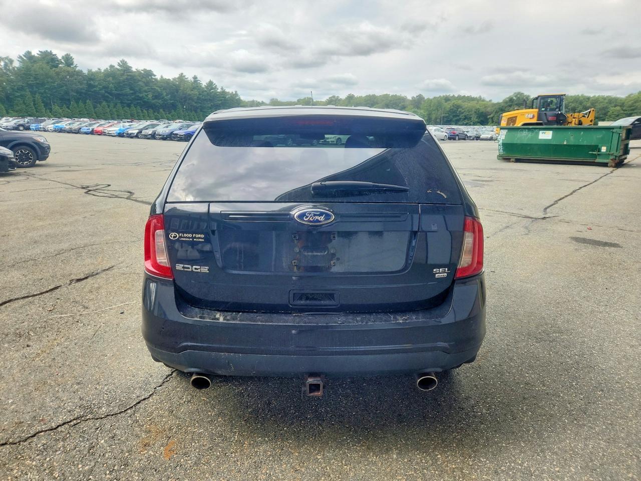 2011 Ford Edge Black vin: 2FMDK4JC4BBA62882