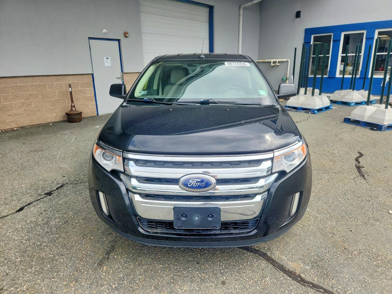 2011 Ford Edge Black vin: 2FMDK4JC4BBA62882