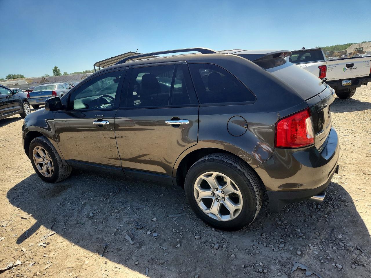 2011 Ford Edge Sel Brown vin: 2FMDK4JC4BBA66348