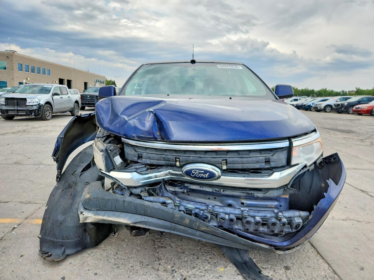 2011 Ford Edge Sel Blue vin: 2FMDK4JC4BBA75759