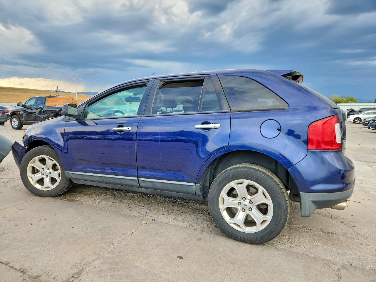2011 Ford Edge Sel Blue vin: 2FMDK4JC4BBA75759