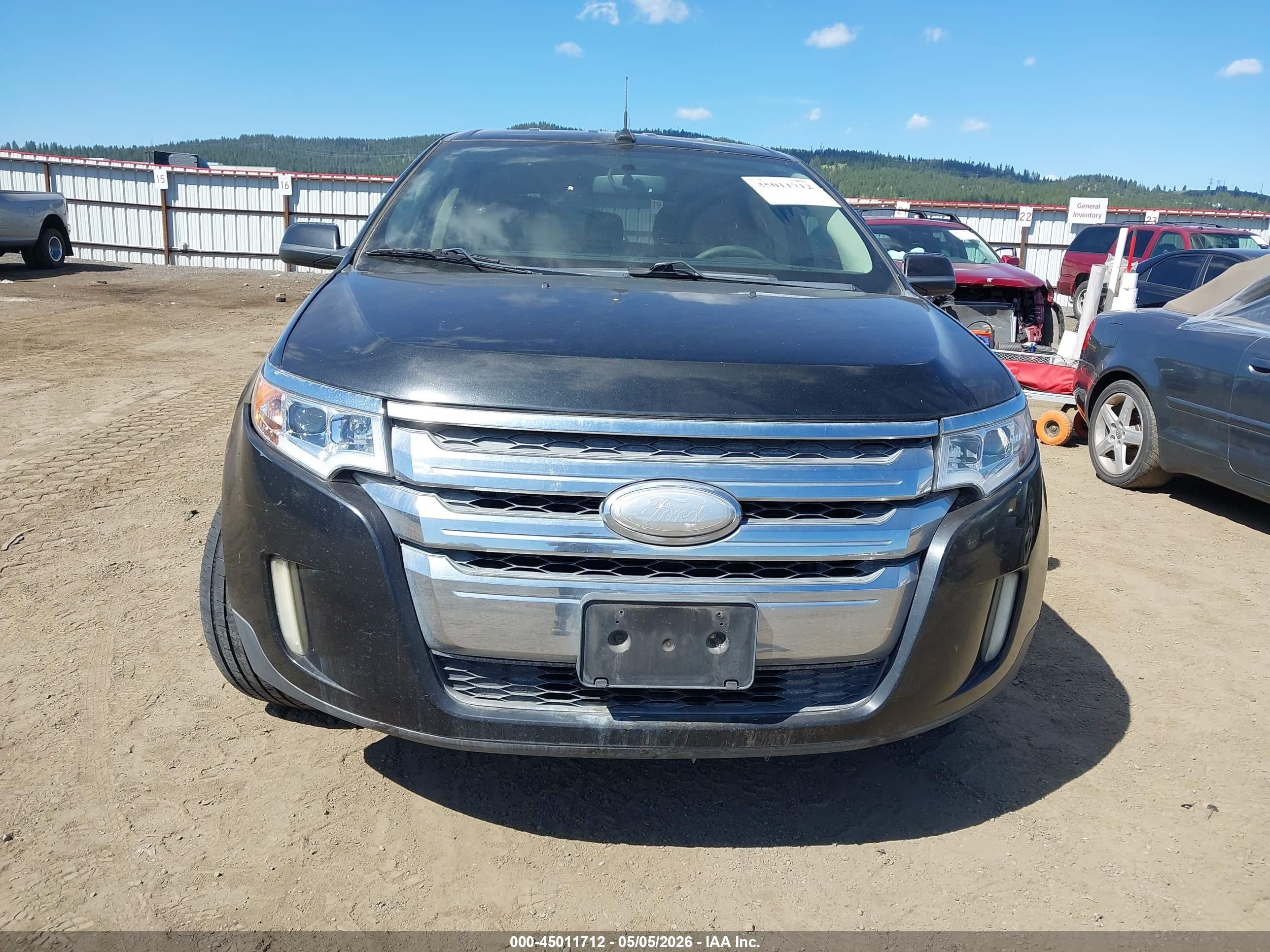 2011 Ford Edge Sel Black vin: 2FMDK4JC4BBB21736