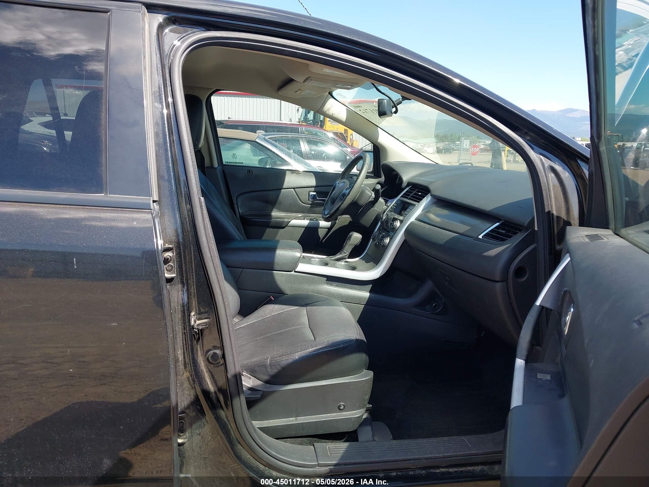 2011 Ford Edge Sel Black vin: 2FMDK4JC4BBB21736
