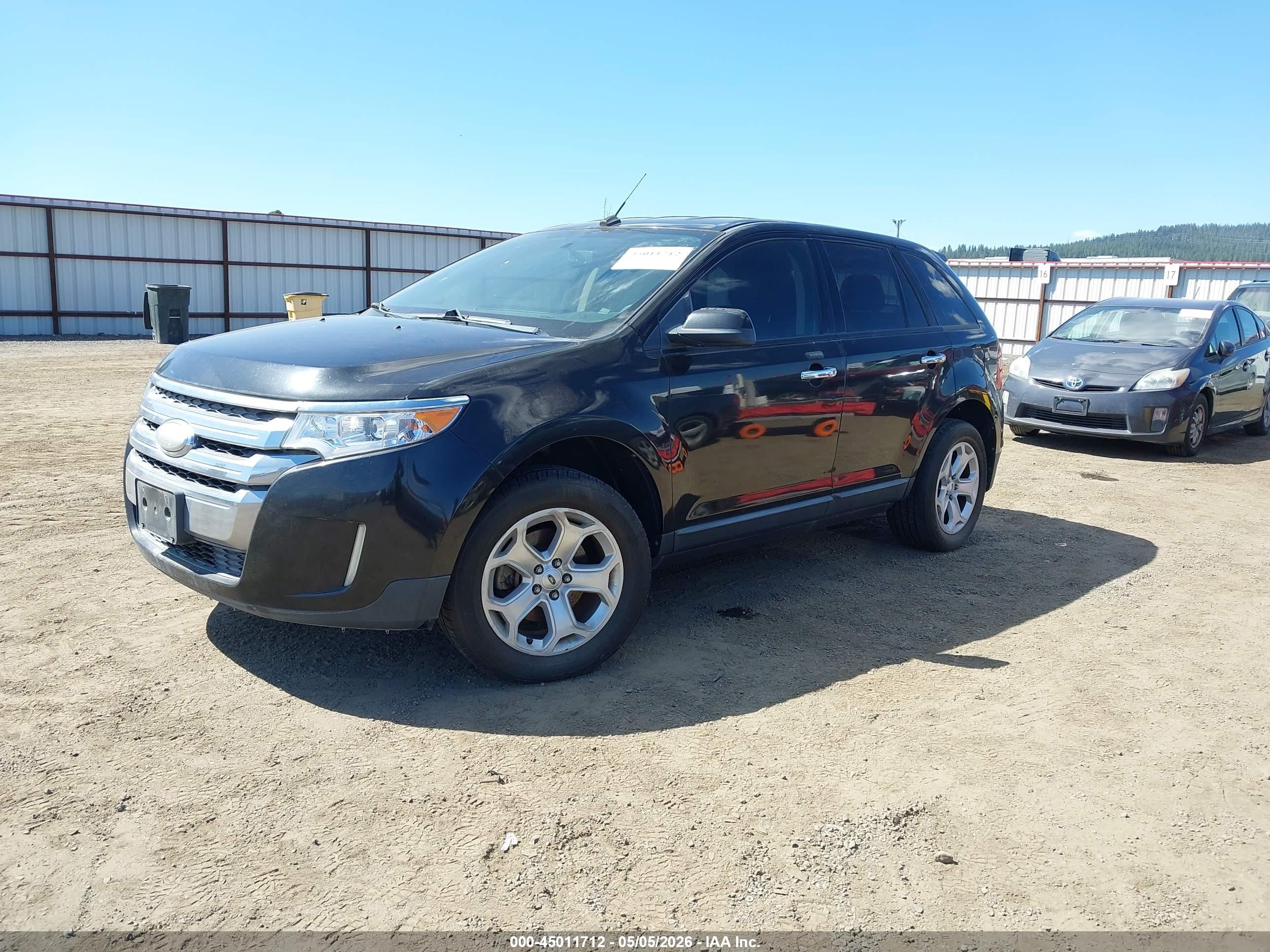 2011 Ford Edge Sel Black vin: 2FMDK4JC4BBB21736