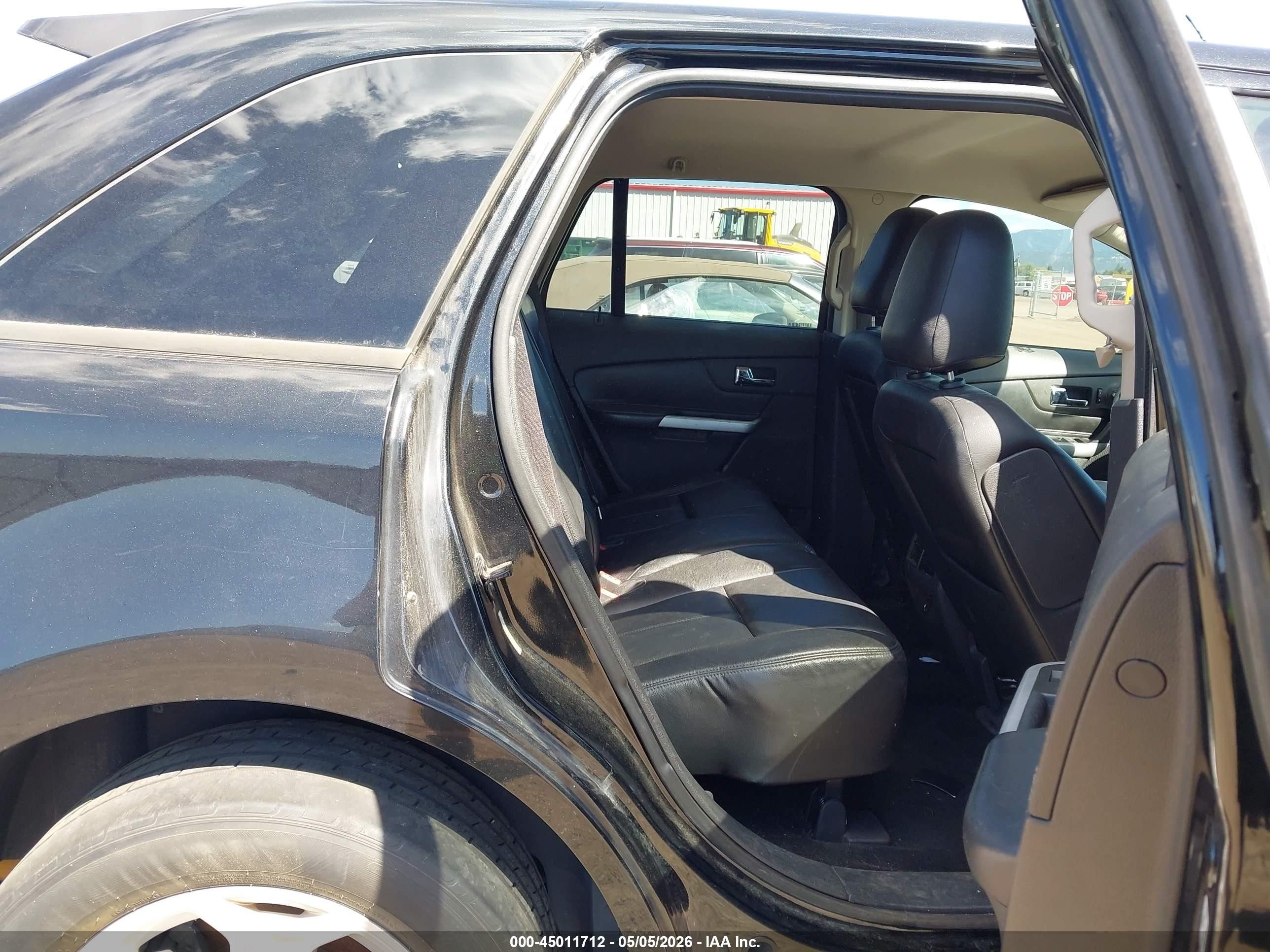 2011 Ford Edge Sel Black vin: 2FMDK4JC4BBB21736
