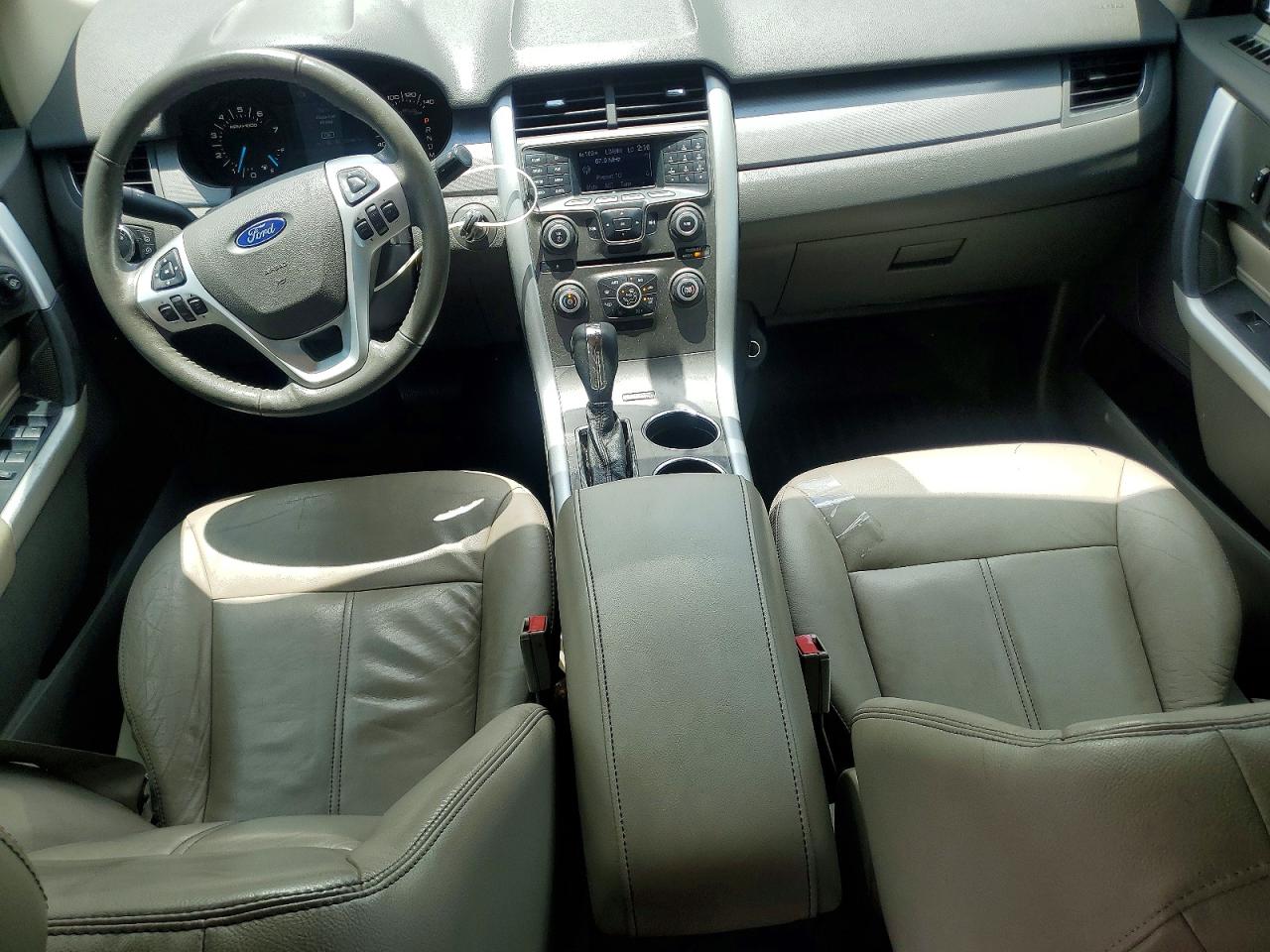 2012 Ford Edge Sel White vin: 2FMDK4JC4CBA44660