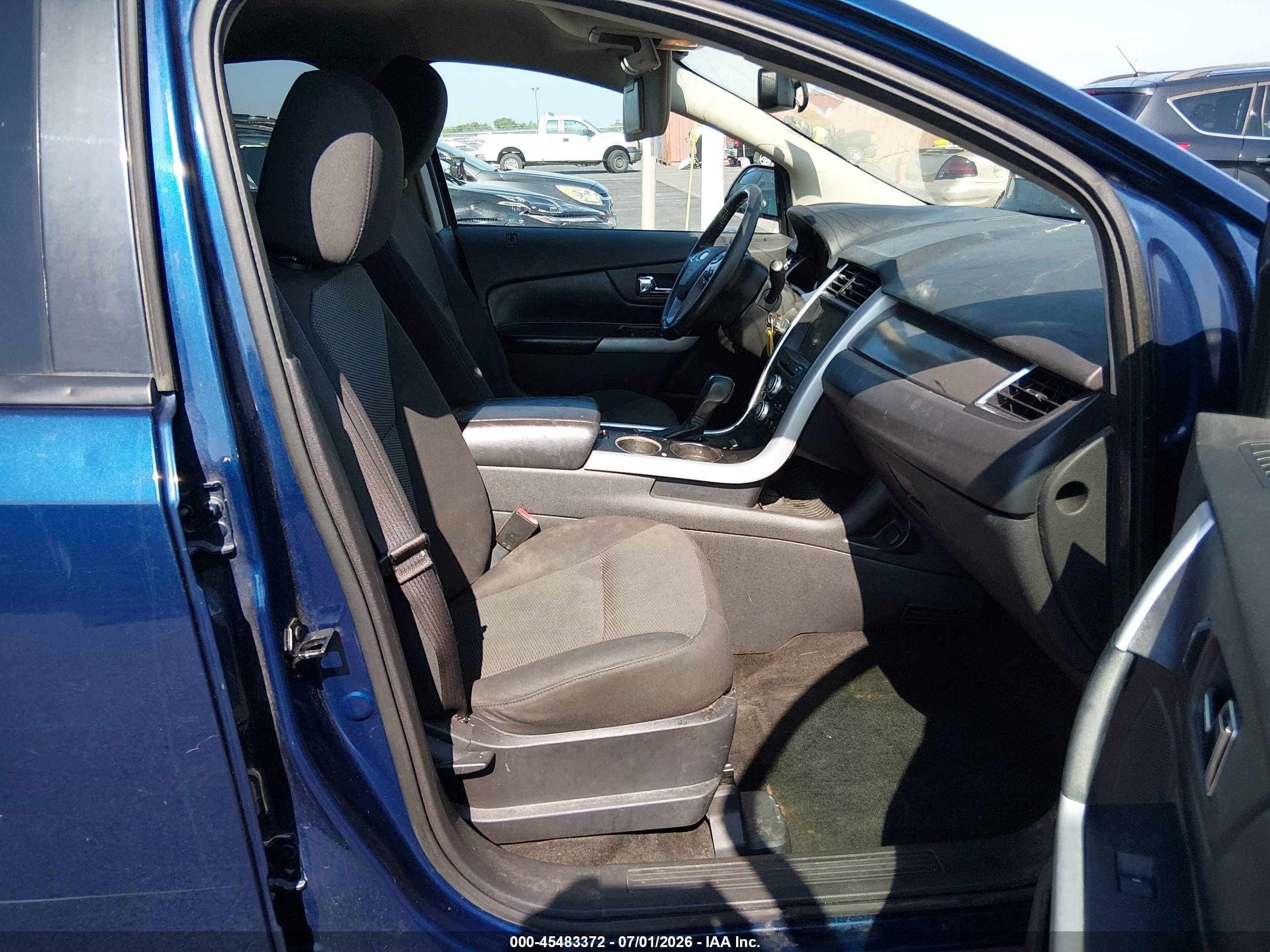 2012 Ford Edge Sel Синий vin: 2FMDK4JC4CBA93745