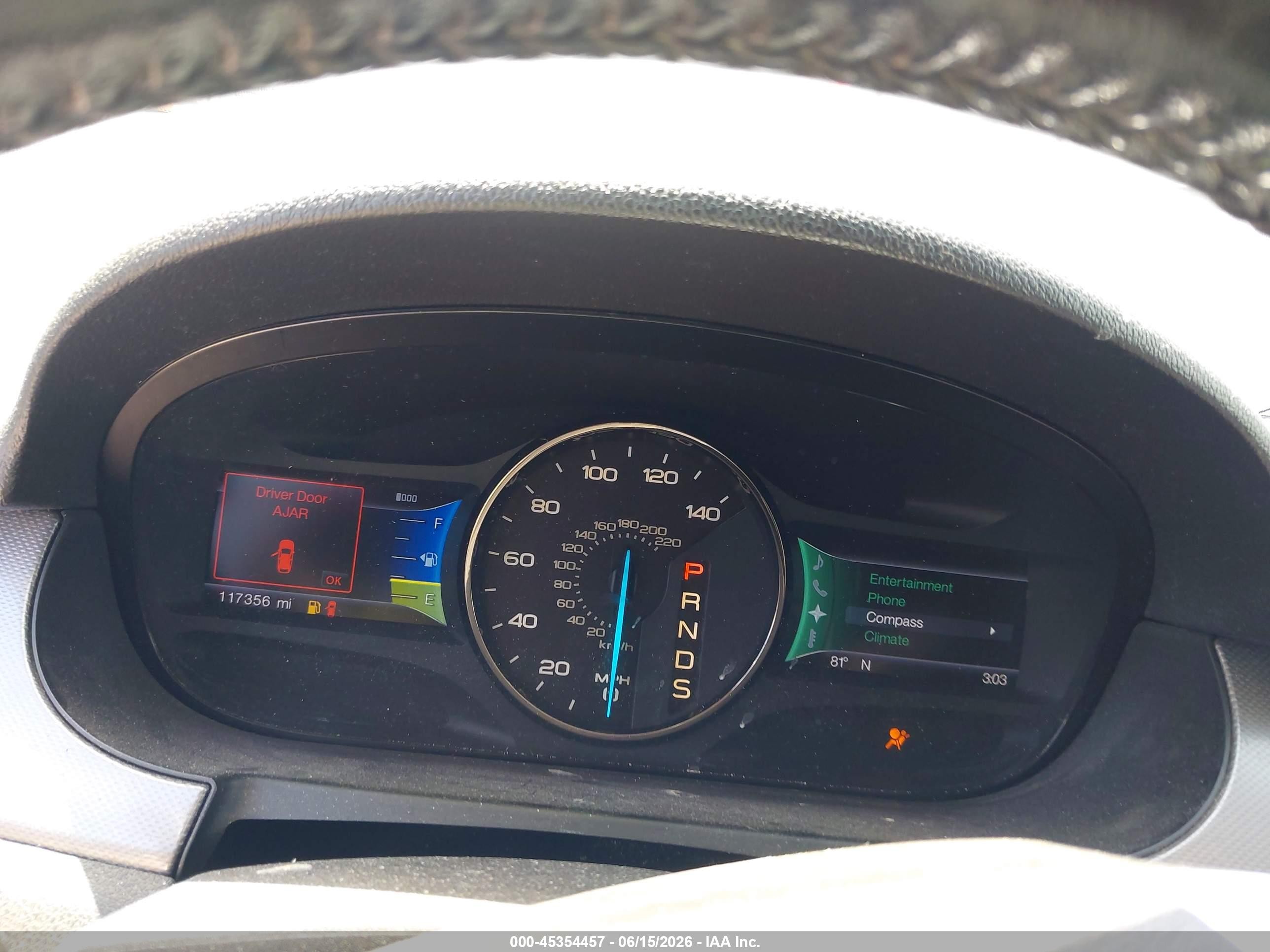 2013 Ford Edge Sel White vin: 2FMDK4JC4DBA38794