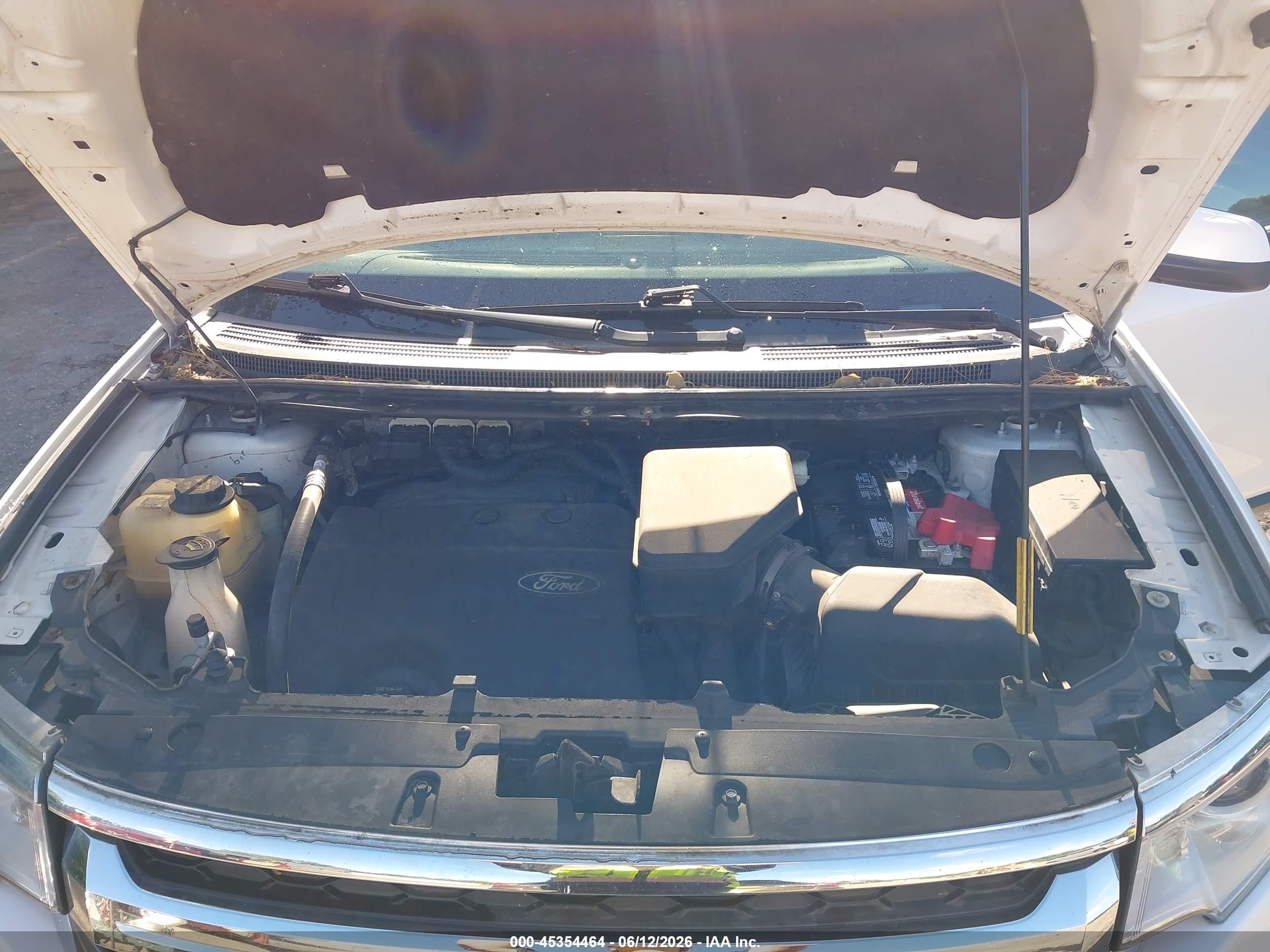 2013 Ford Edge Sel White vin: 2FMDK4JC4DBA69687