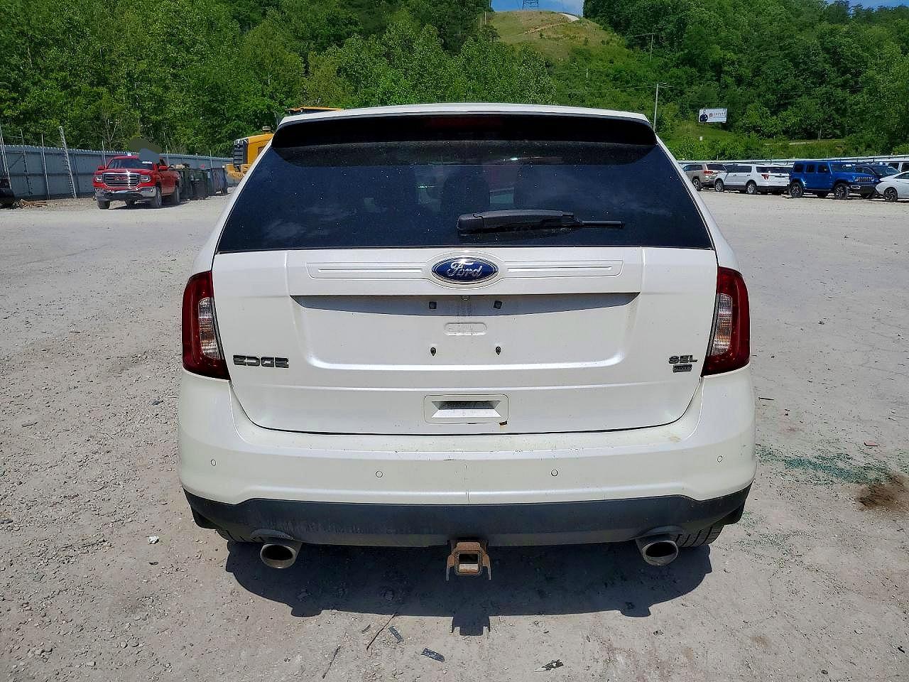 2013 Ford Edge Sel Белый vin: 2FMDK4JC4DBA73352