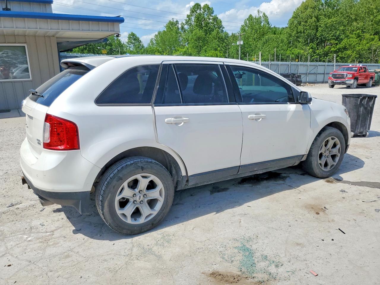 2013 Ford Edge Sel Белый vin: 2FMDK4JC4DBA73352