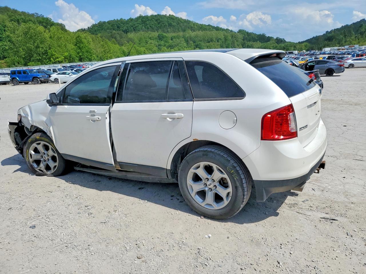2013 Ford Edge Sel Белый vin: 2FMDK4JC4DBA73352