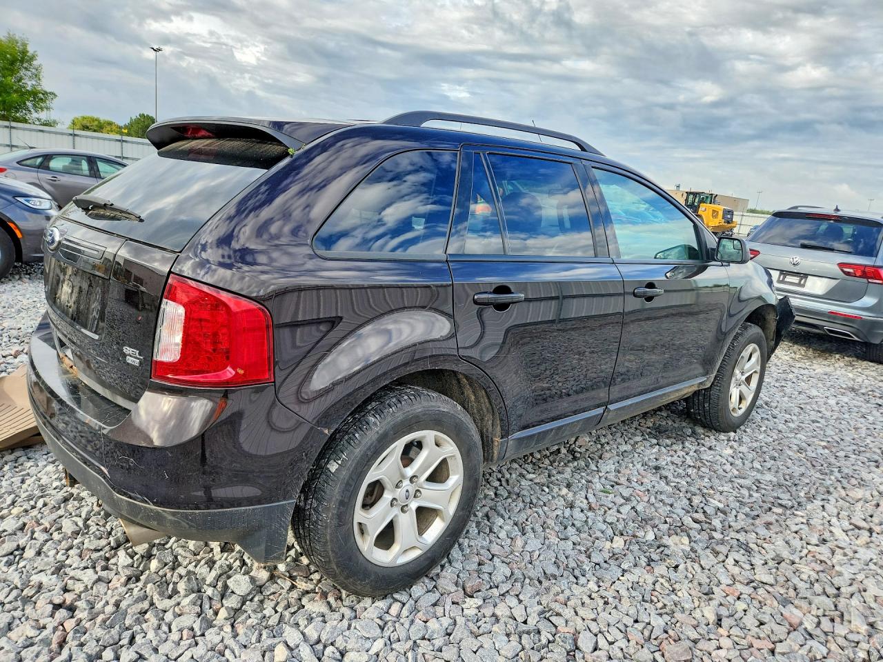 2013 Ford Edge Sel Black vin: 2FMDK4JC4DBB29127