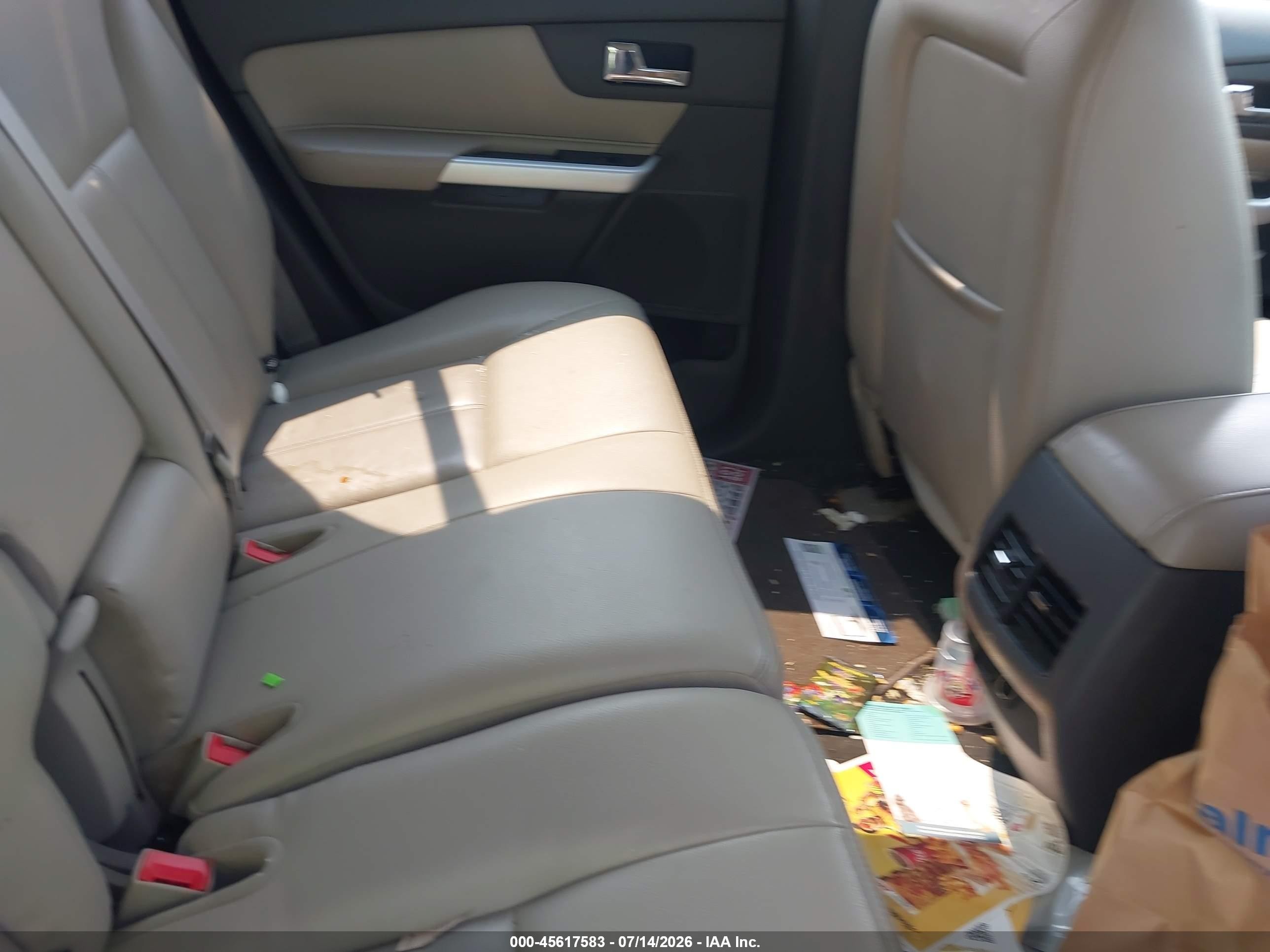 2013 Ford Edge Sel White vin: 2FMDK4JC4DBB34019