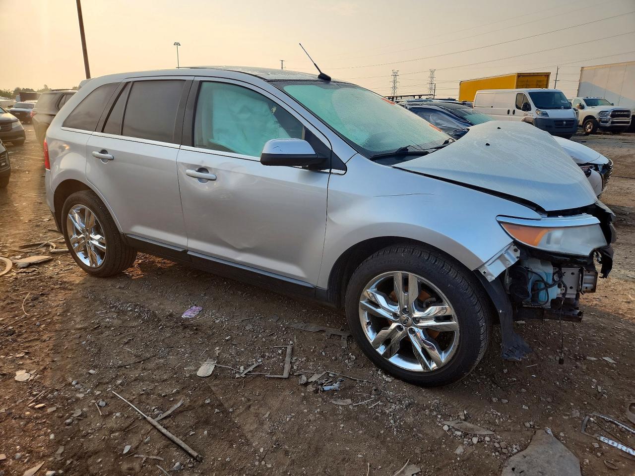 2013 Ford Edge Sel Серебряный vin: 2FMDK4JC4DBB47675