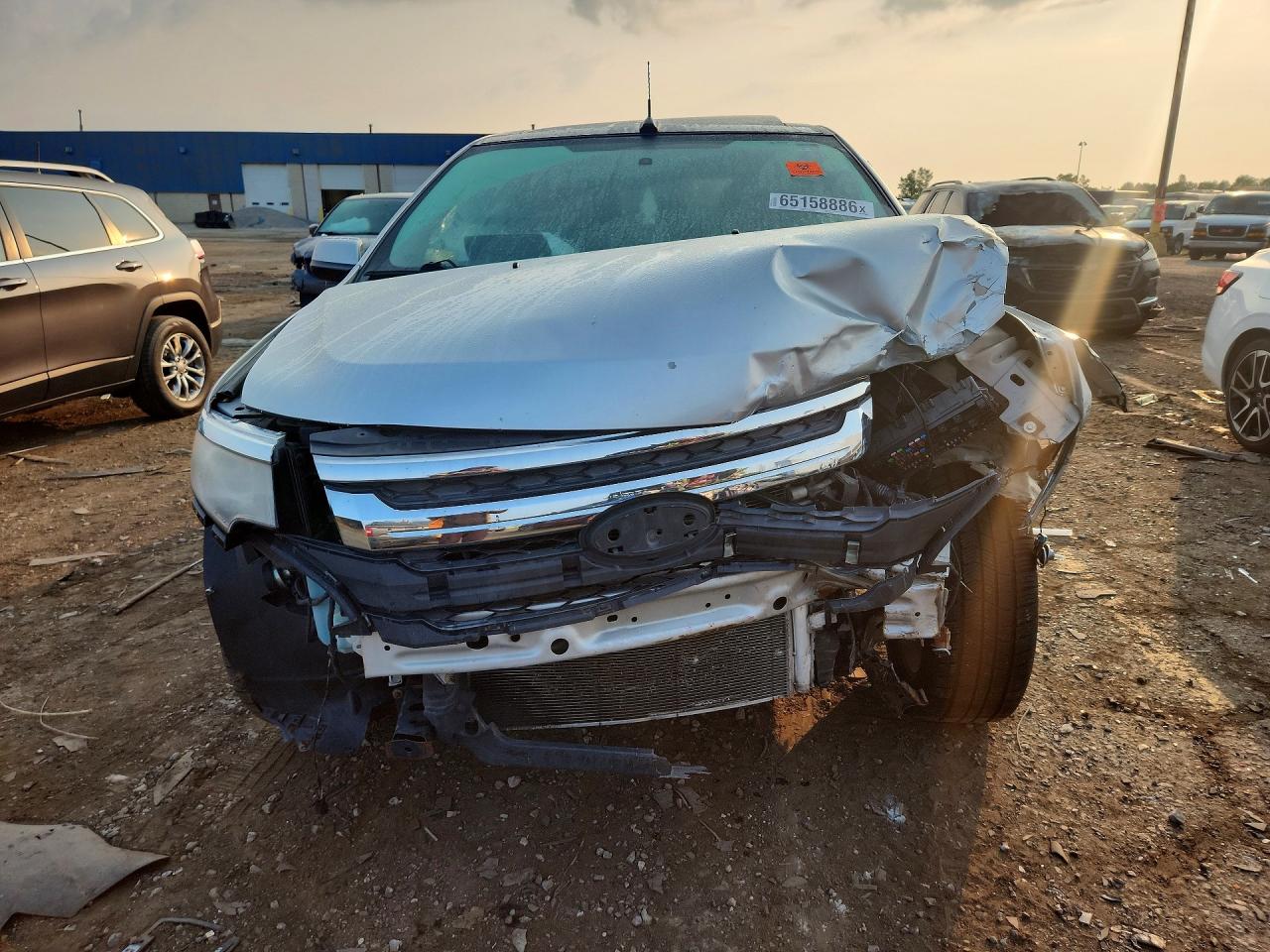 2013 Ford Edge Sel Серебряный vin: 2FMDK4JC4DBB47675