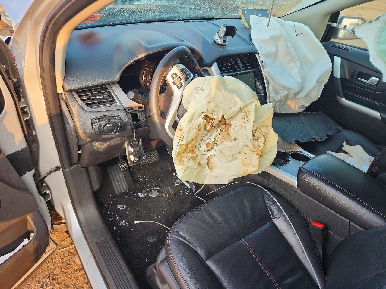 2013 Ford Edge Sel Серебряный vin: 2FMDK4JC4DBB47675