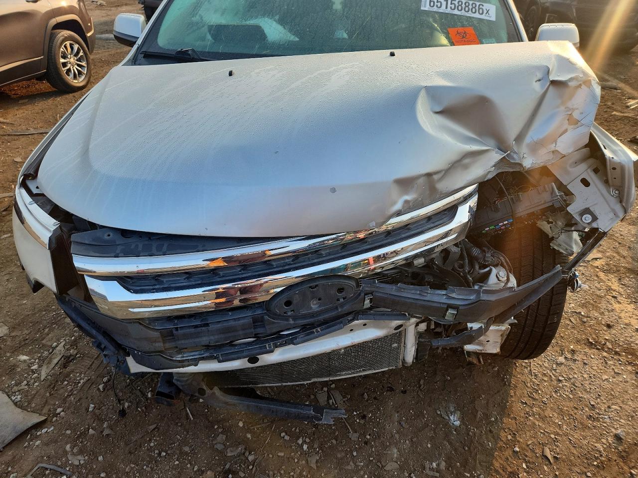 2013 Ford Edge Sel Серебряный vin: 2FMDK4JC4DBB47675