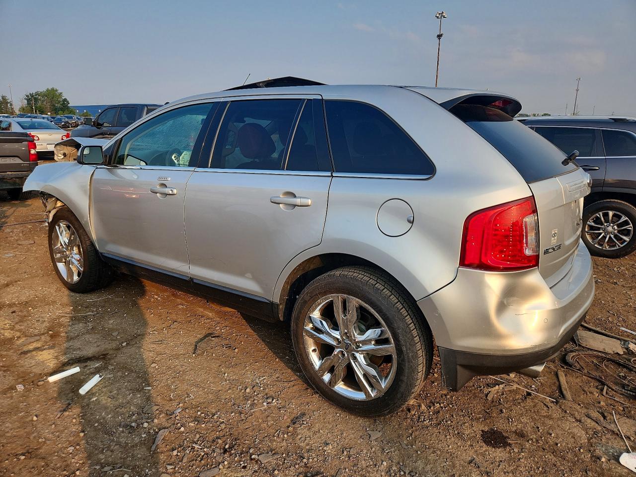 2013 Ford Edge Sel Серебряный vin: 2FMDK4JC4DBB47675