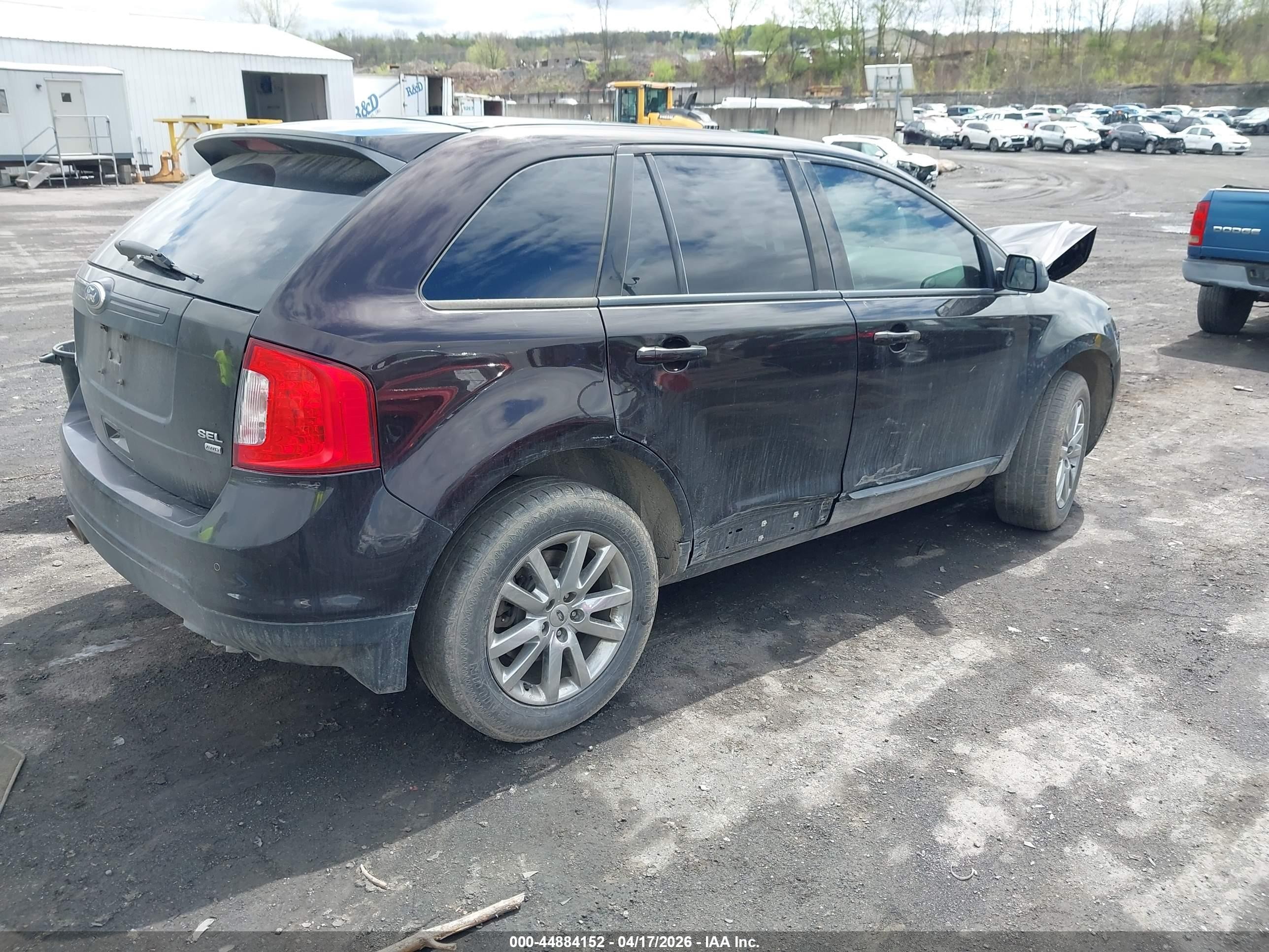 2013 Ford Edge Sel Brown vin: 2FMDK4JC4DBB93376