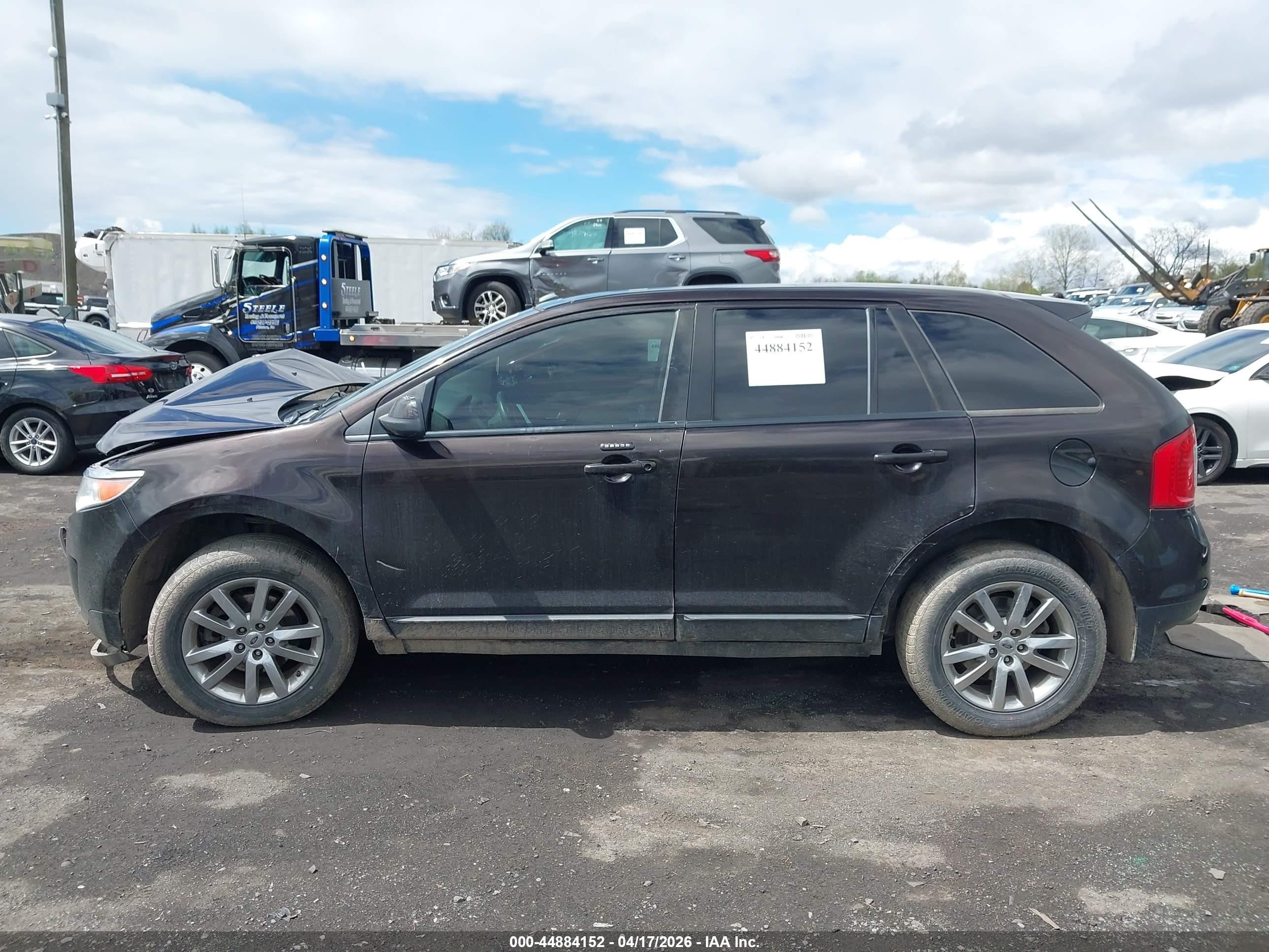2013 Ford Edge Sel Brown vin: 2FMDK4JC4DBB93376