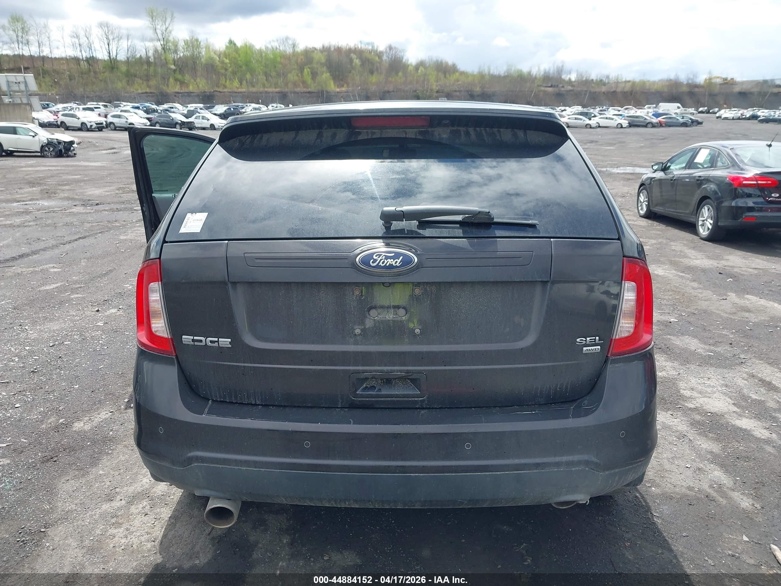 2013 Ford Edge Sel Brown vin: 2FMDK4JC4DBB93376
