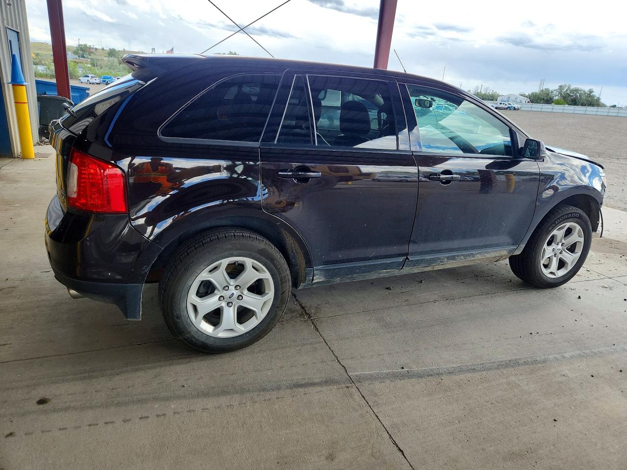 2013 Ford Edge Sel Brown vin: 2FMDK4JC4DBC02948