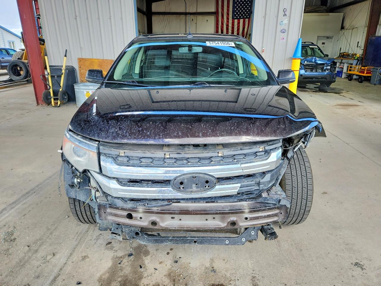 2013 Ford Edge Sel Brown vin: 2FMDK4JC4DBC02948