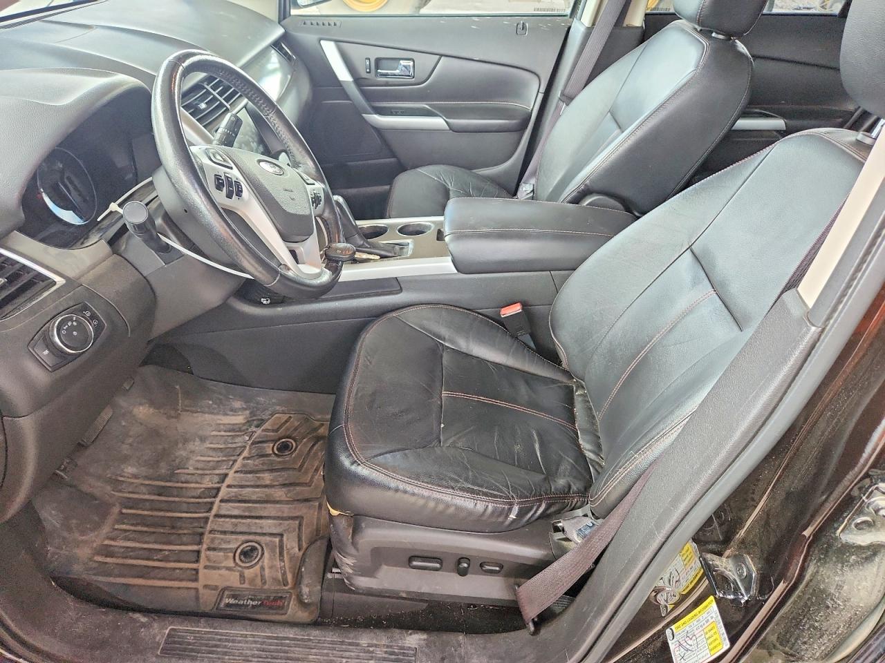 2013 Ford Edge Sel Brown vin: 2FMDK4JC4DBC02948