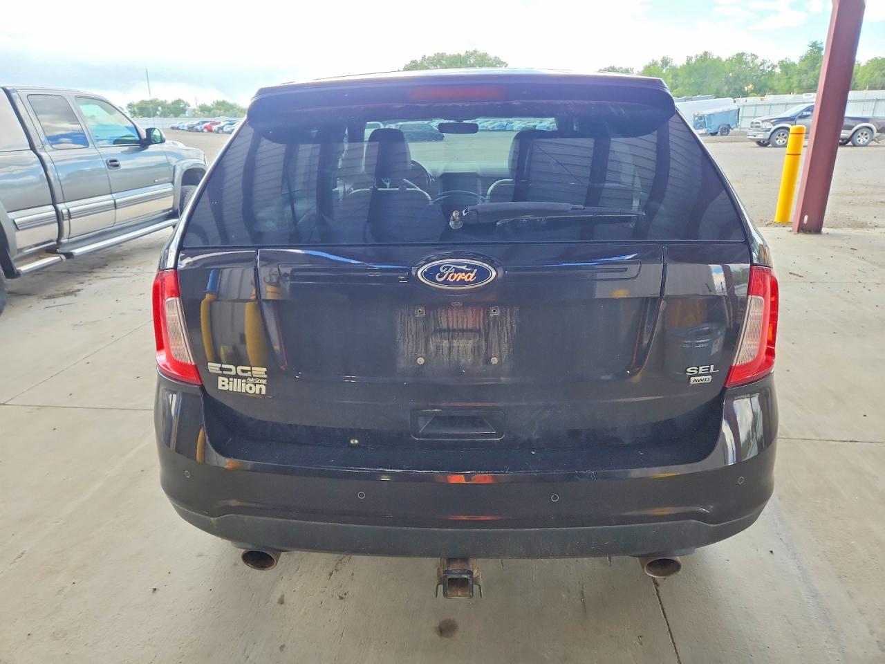 2013 Ford Edge Sel Brown vin: 2FMDK4JC4DBC02948