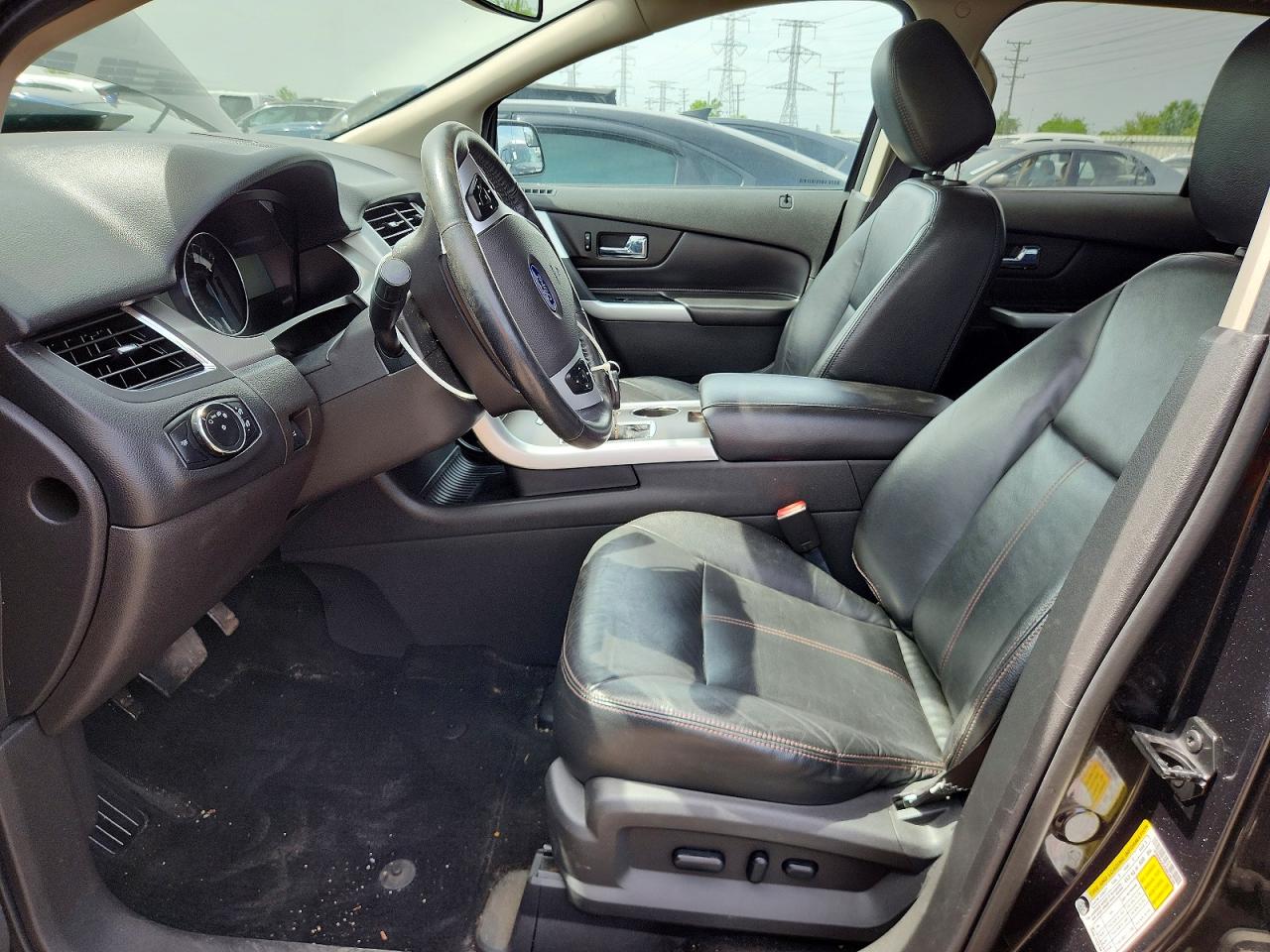 2013 Ford Edge Sel Black vin: 2FMDK4JC4DBC28742