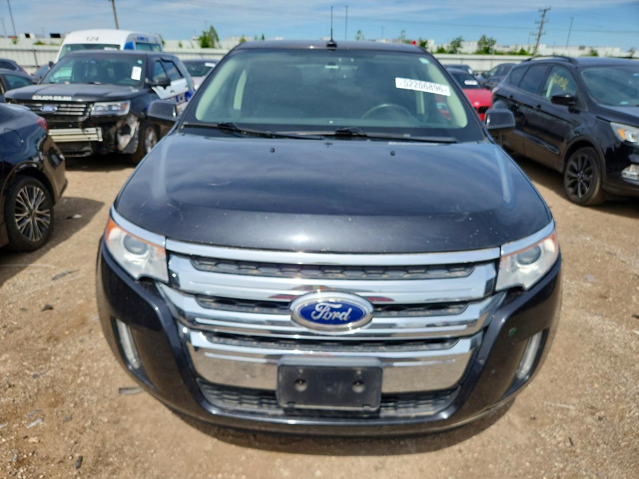 2013 Ford Edge Sel Black vin: 2FMDK4JC4DBC28742