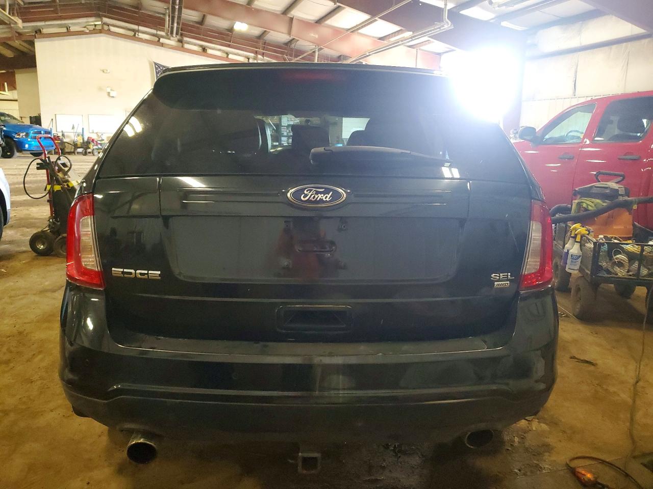 2013 Ford Edge Sel Black vin: 2FMDK4JC4DBC35433