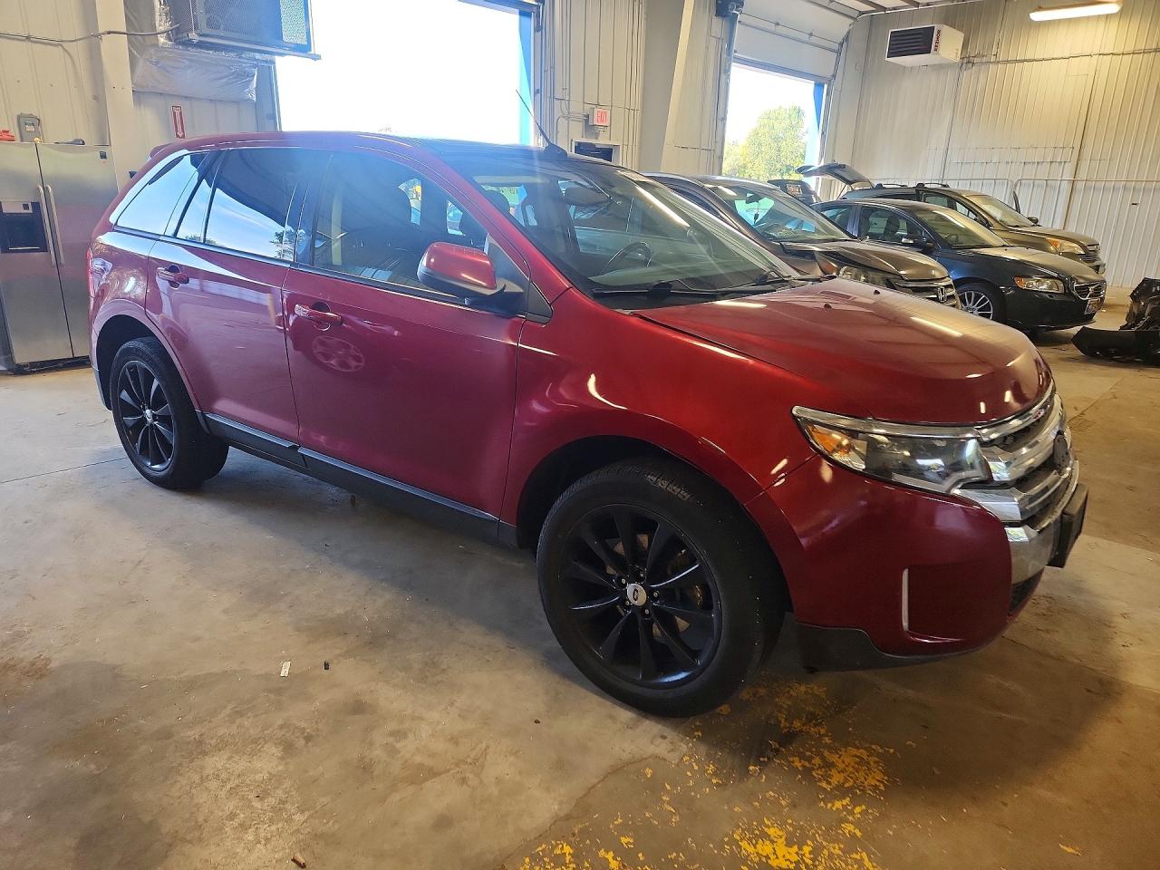 2013 Ford Edge Sel Red vin: 2FMDK4JC4DBC62017