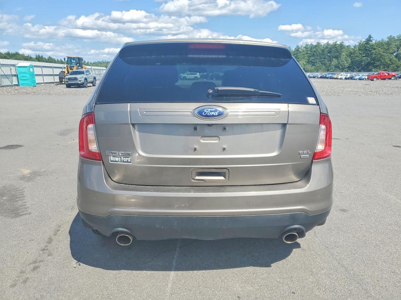 2013 Ford Edge Sel Tan vin: 2FMDK4JC4DBC90917