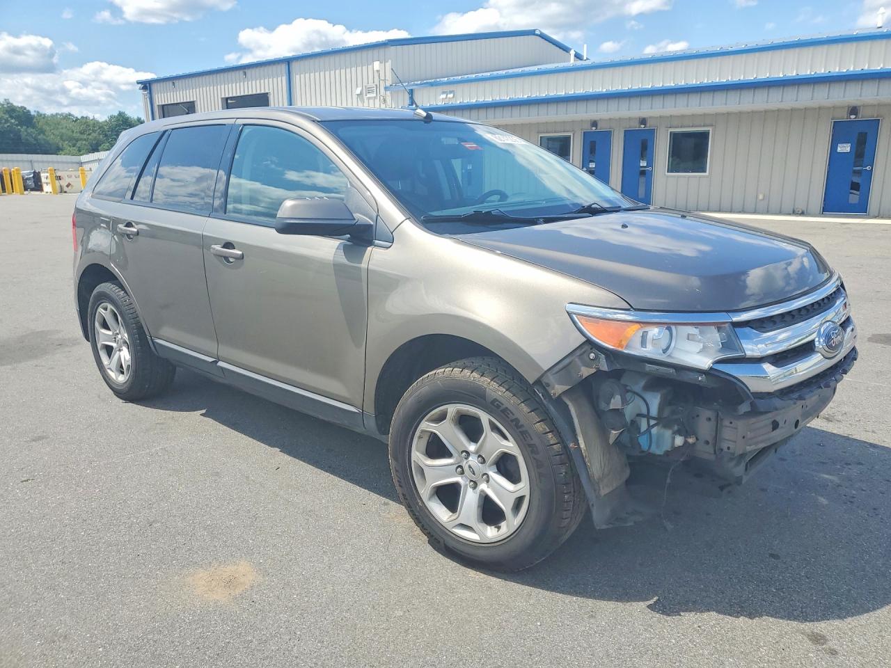2013 Ford Edge Sel Tan vin: 2FMDK4JC4DBC90917
