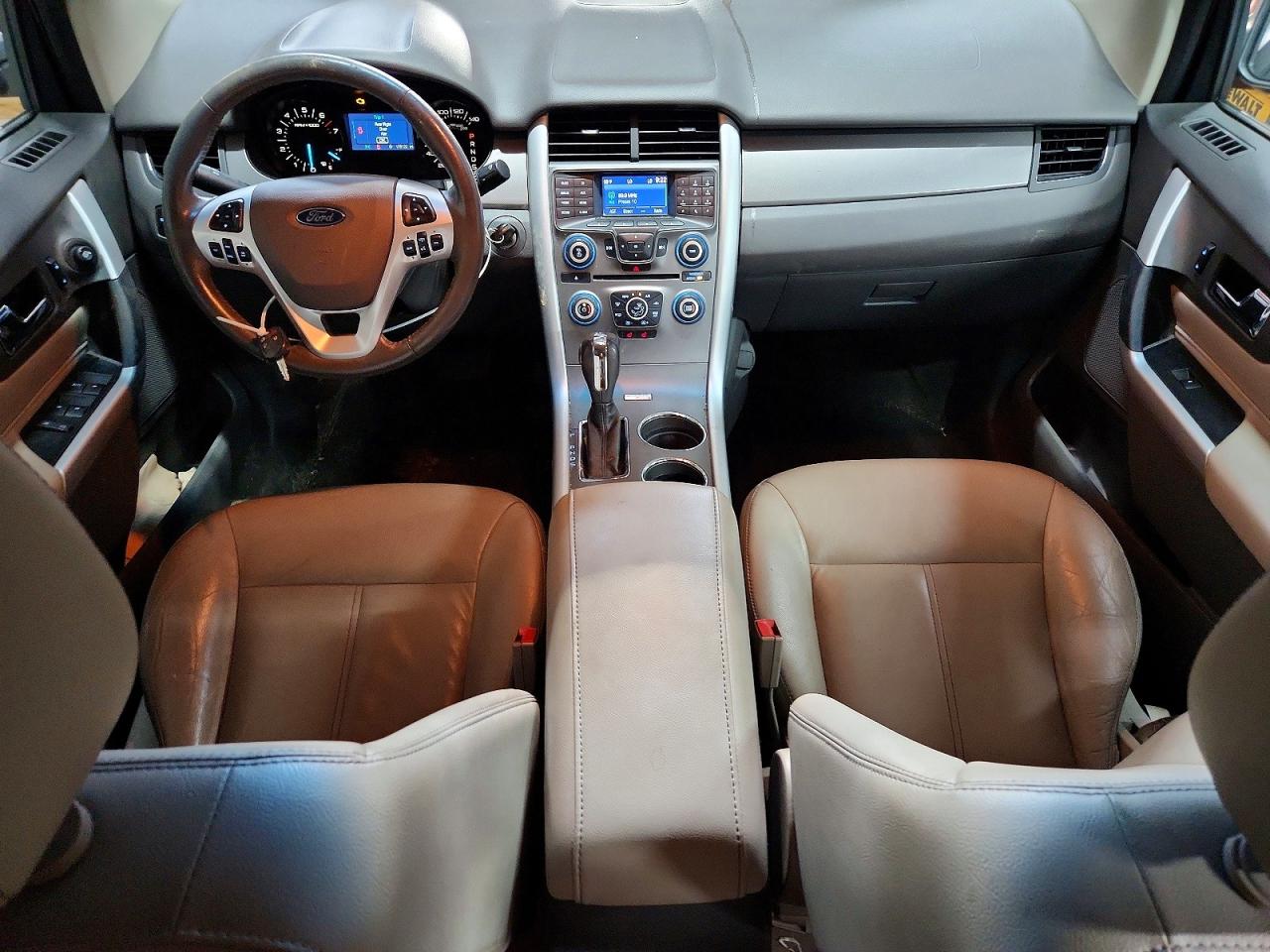 2014 Ford Edge Sel Burgundy vin: 2FMDK4JC4EBA05005