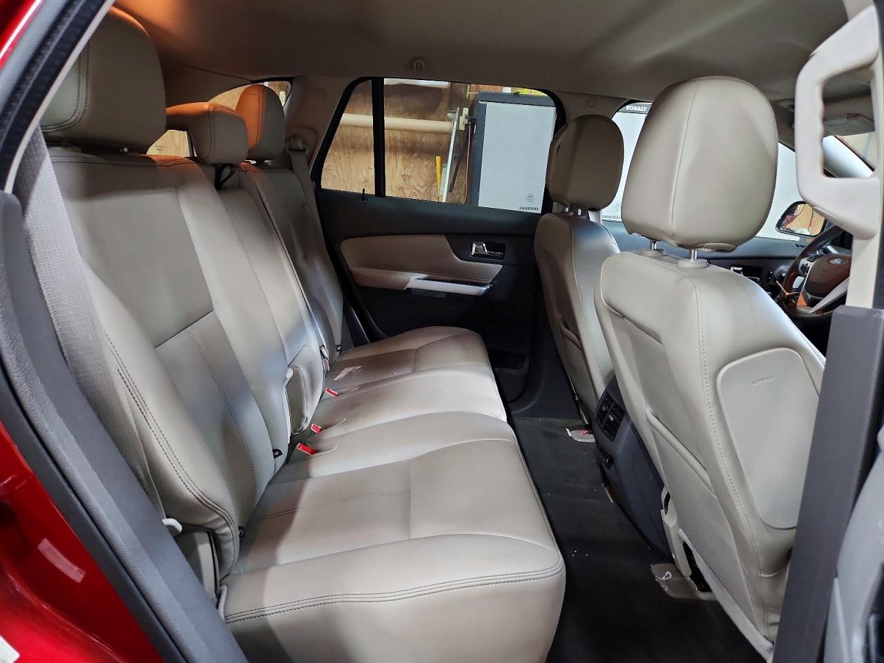 2014 Ford Edge Sel Burgundy vin: 2FMDK4JC4EBA05005