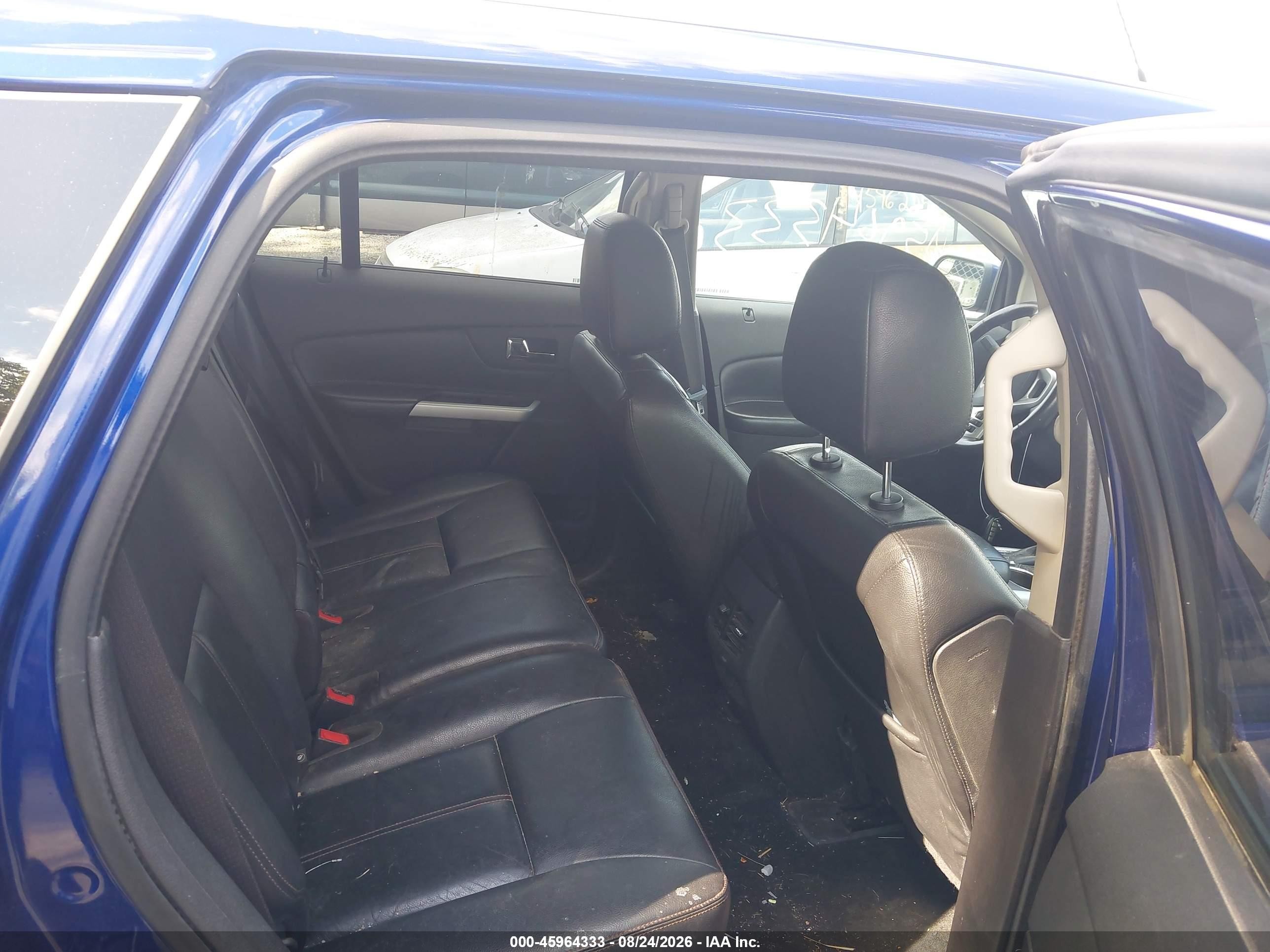 2014 Ford Edge Sel Blue vin: 2FMDK4JC4EBA37792